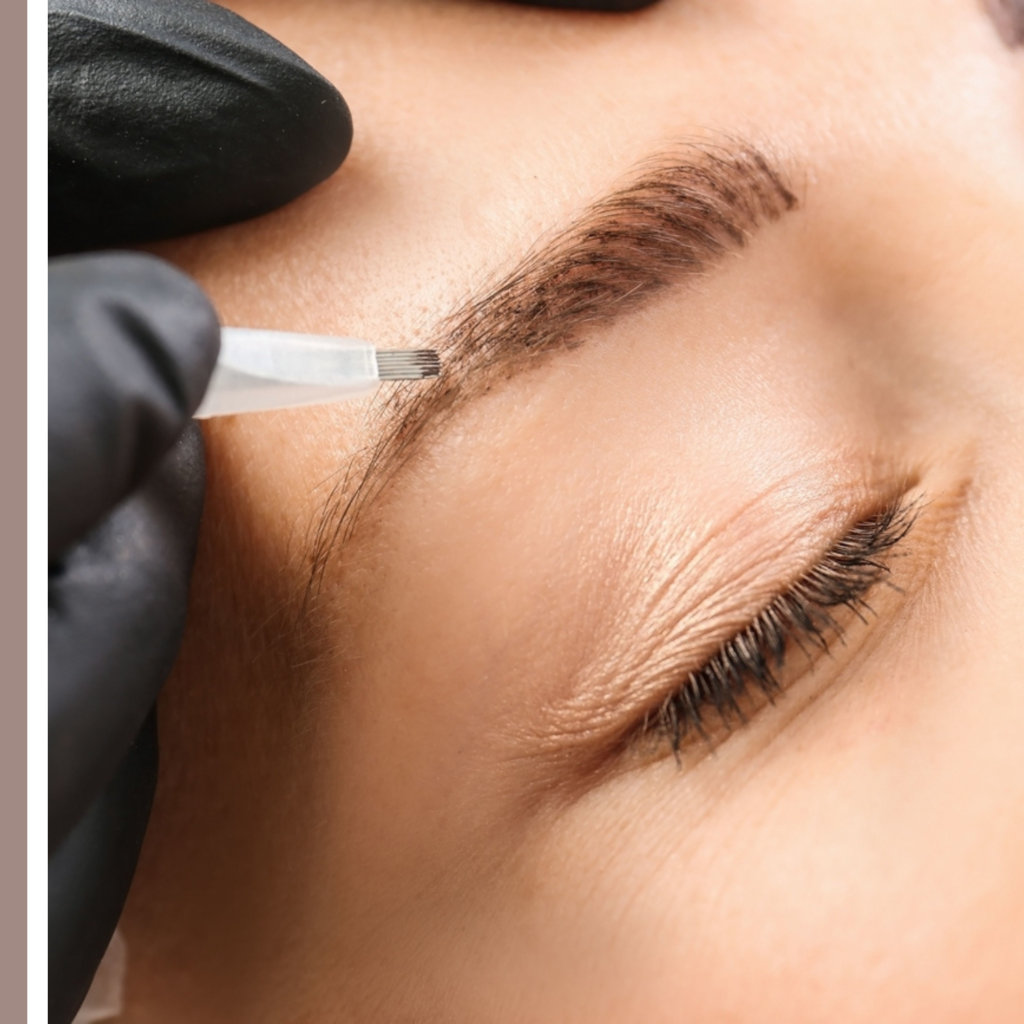 microblading στα φρύδια