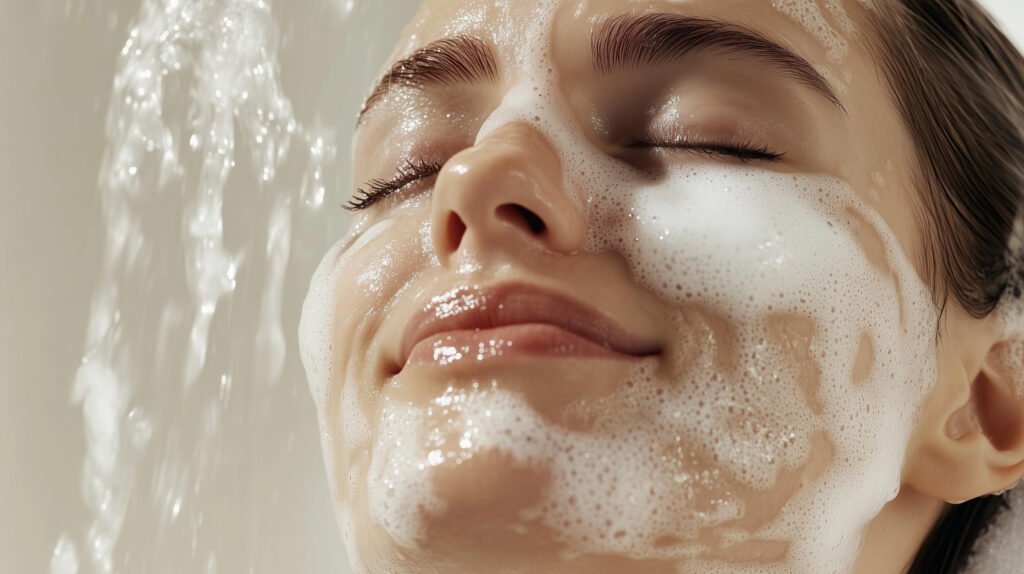 πλύσιμο προσώπου