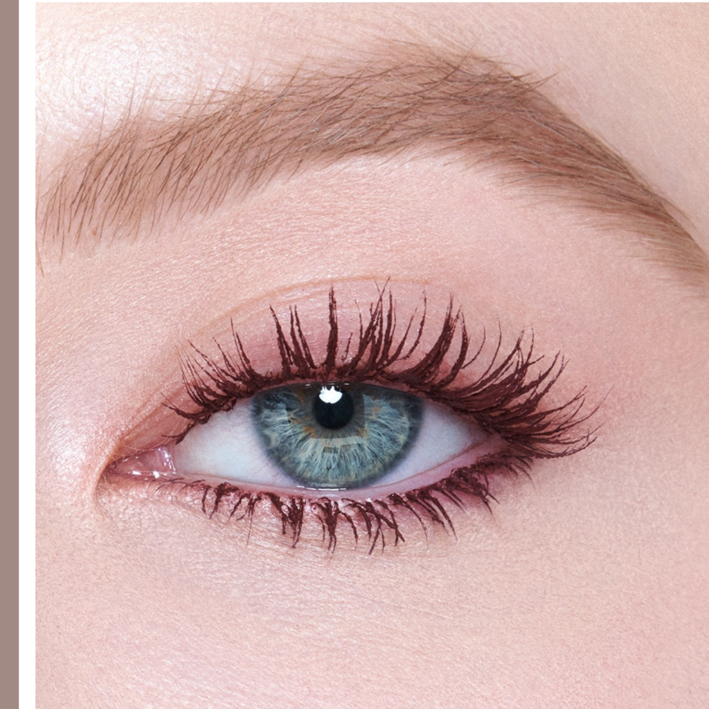 burgundy mascara