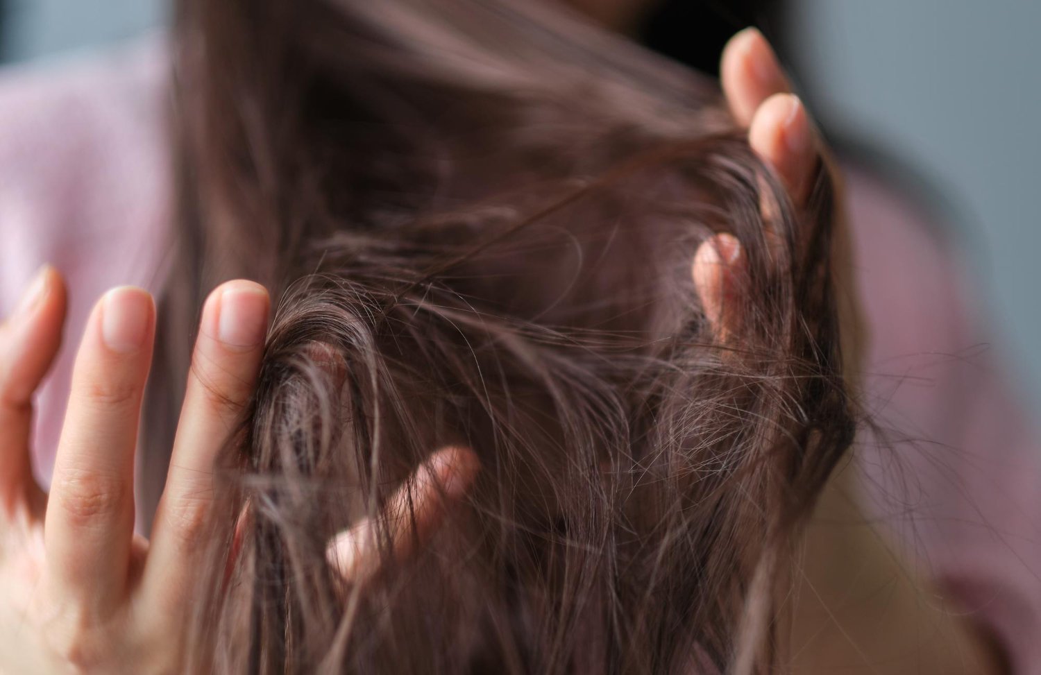 αφυδατωμένα μαλλιά