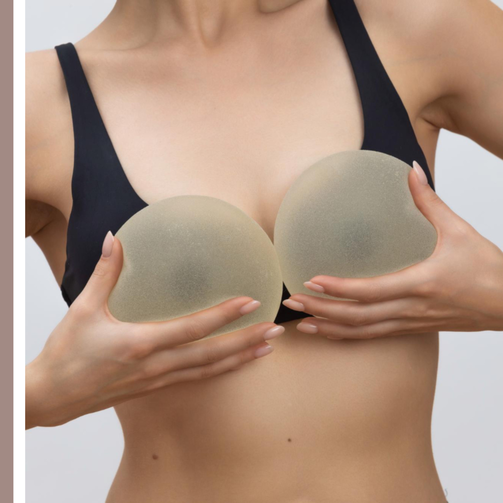 ενθέματα σιλικόνης στήθους μεγέθη